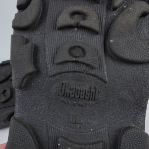 Okabashi Eurosport‎ Unisex Black Sandals Size LL Men's 9/10 Women's 11/12 - Picture 7 of 9